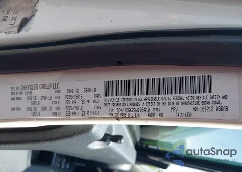 2010 Dodge Nitro Se z USA, uszkodzony, nr VIN 1D4PT2GK2AW105410
